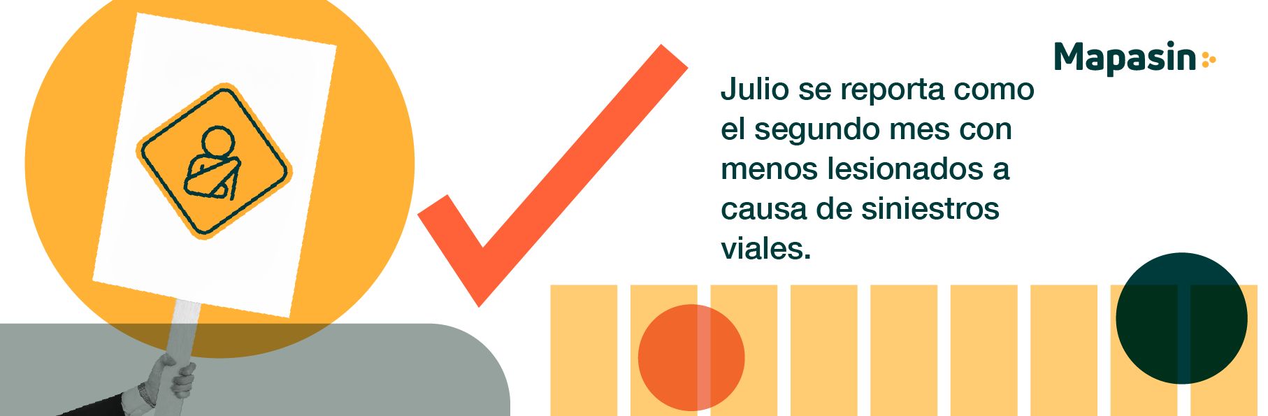 Análisis de siniestralidad vial julio Culiacán 2023