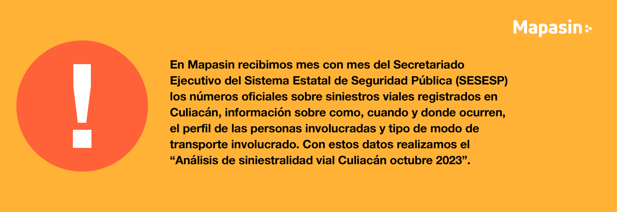 Análisis siniestralidad vial oct Culiacán 2023