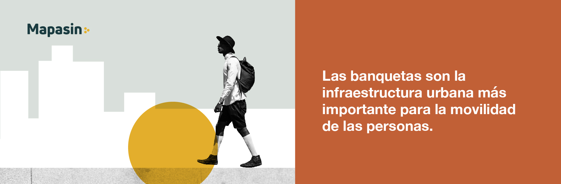 La importancia de las banquetas en las ciudades