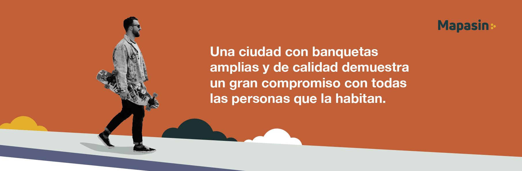 La importancia de las banquetas en las ciudades