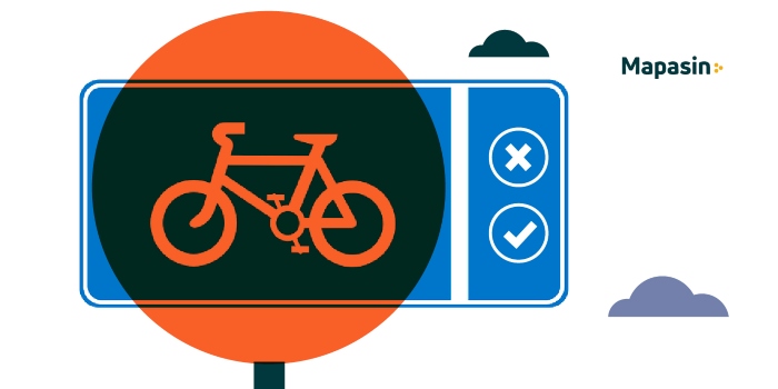 Como no diseñar una ciclovía | Mapasin