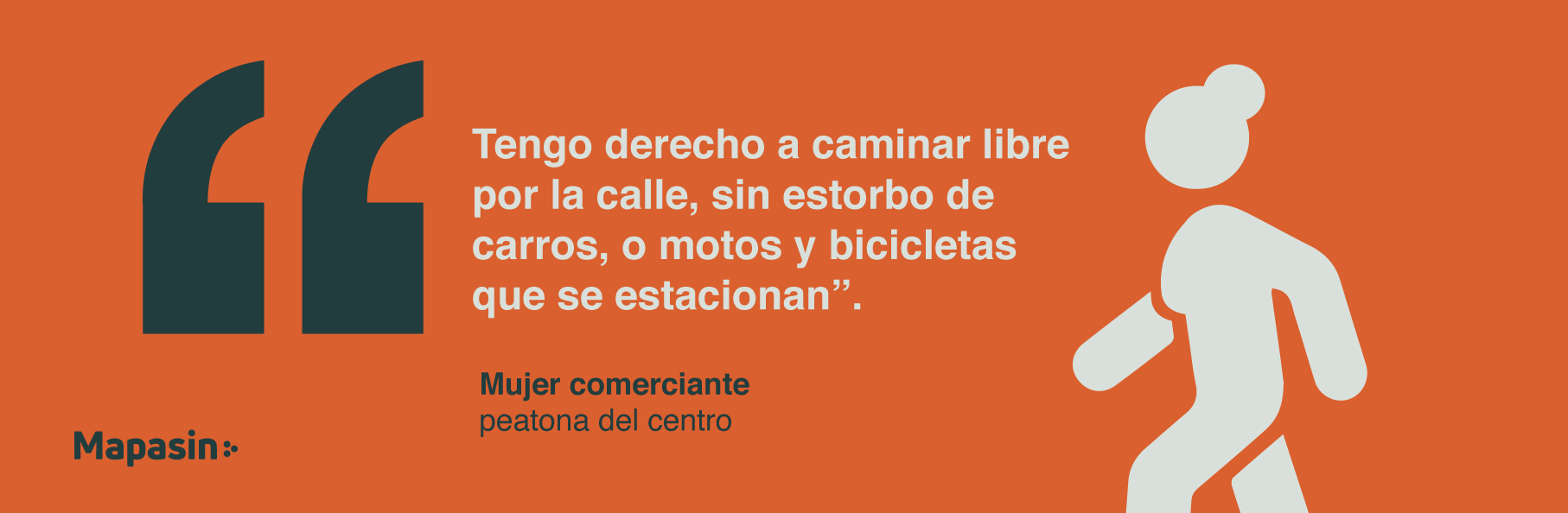 Día Internacional d Peatón peatones demandan infraestructura para caminar