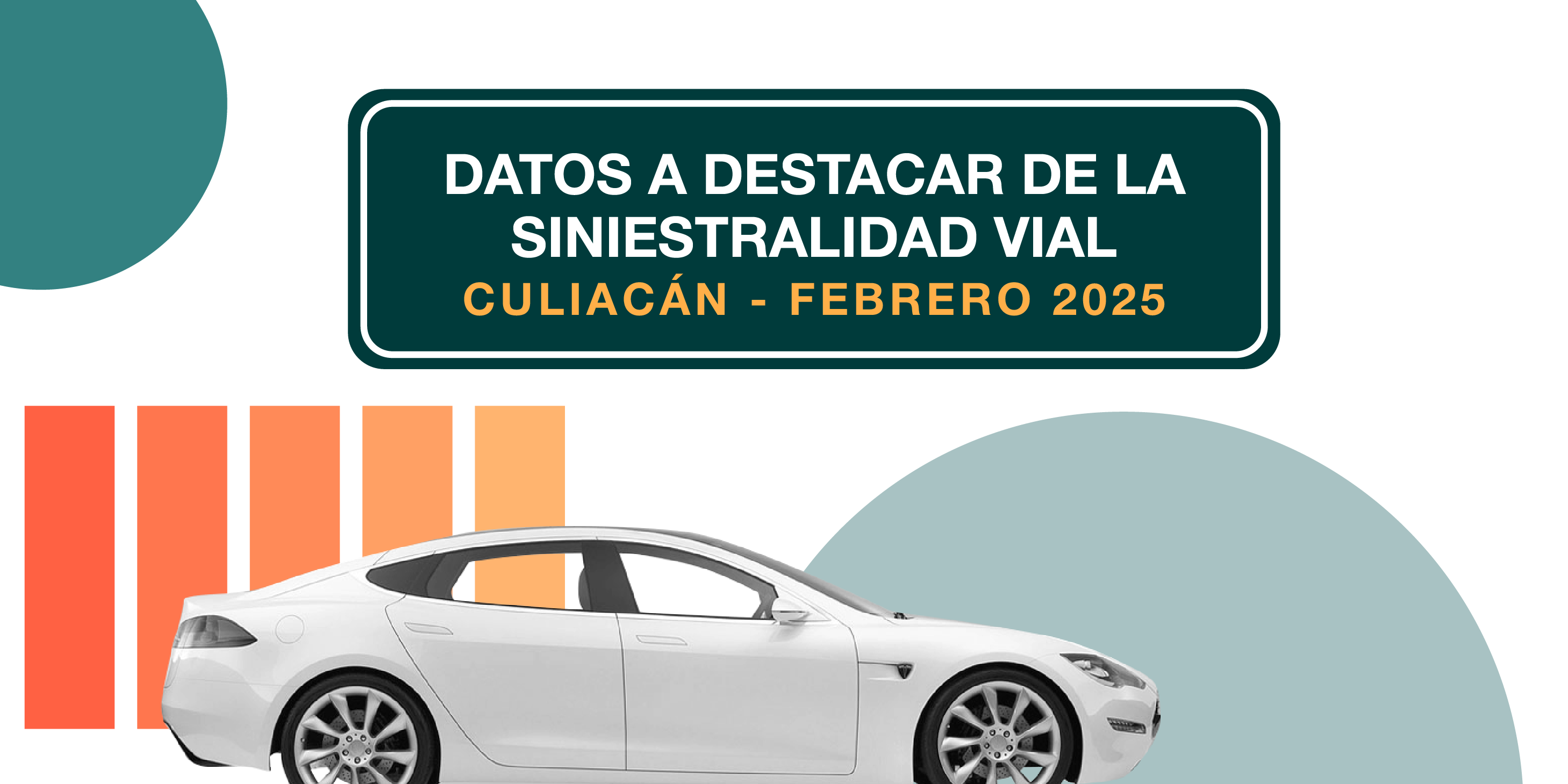 Análisis de siniestralidad vial Culiacán - febrero 2025 | Mapasin