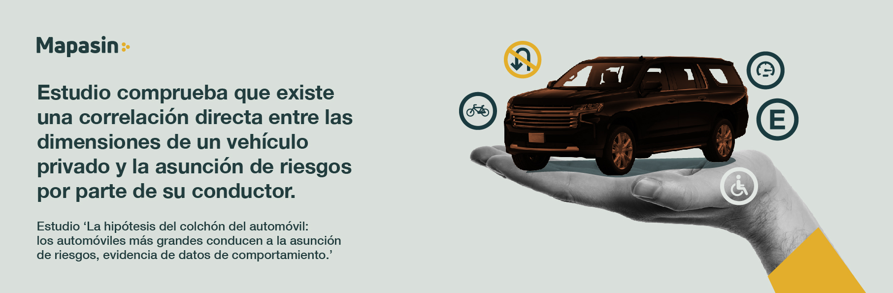 Estudio revela q los vehículos grandes inciden más en siniestros viales