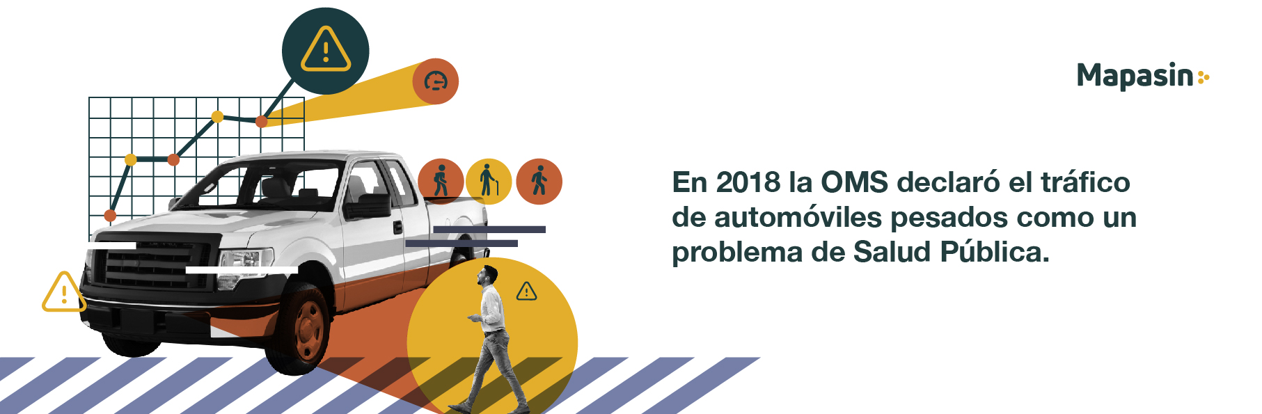 Estudio revela que los vehículos grandes inciden más en siniestros viales