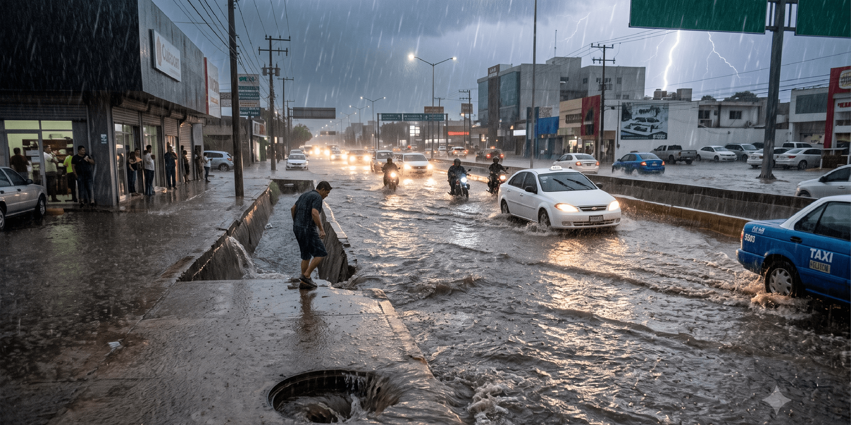 Infraestructura vial y lluvias.  Acciones indispensables para evitar pérdidas de vidas en la ciudad