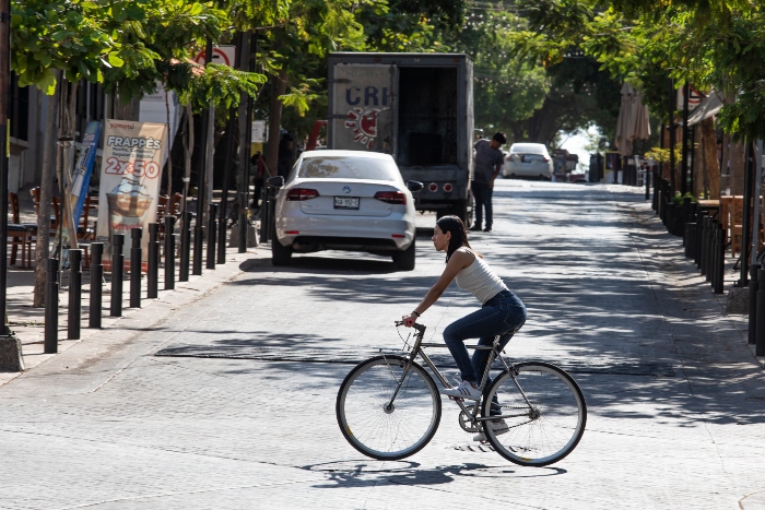 “La bicicleta me dio libertad”Paola De la Luz