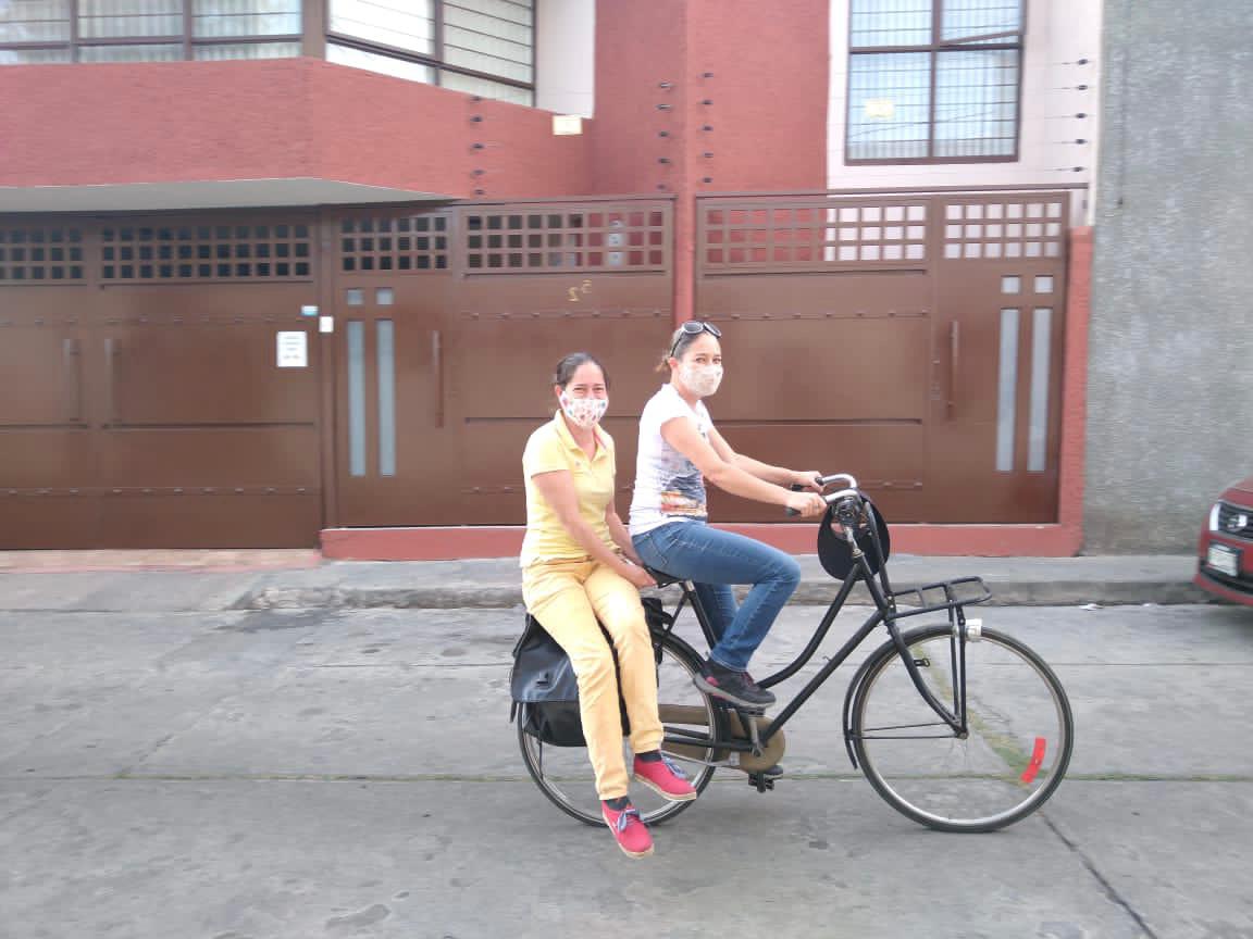 Mujeres bicicleta factores