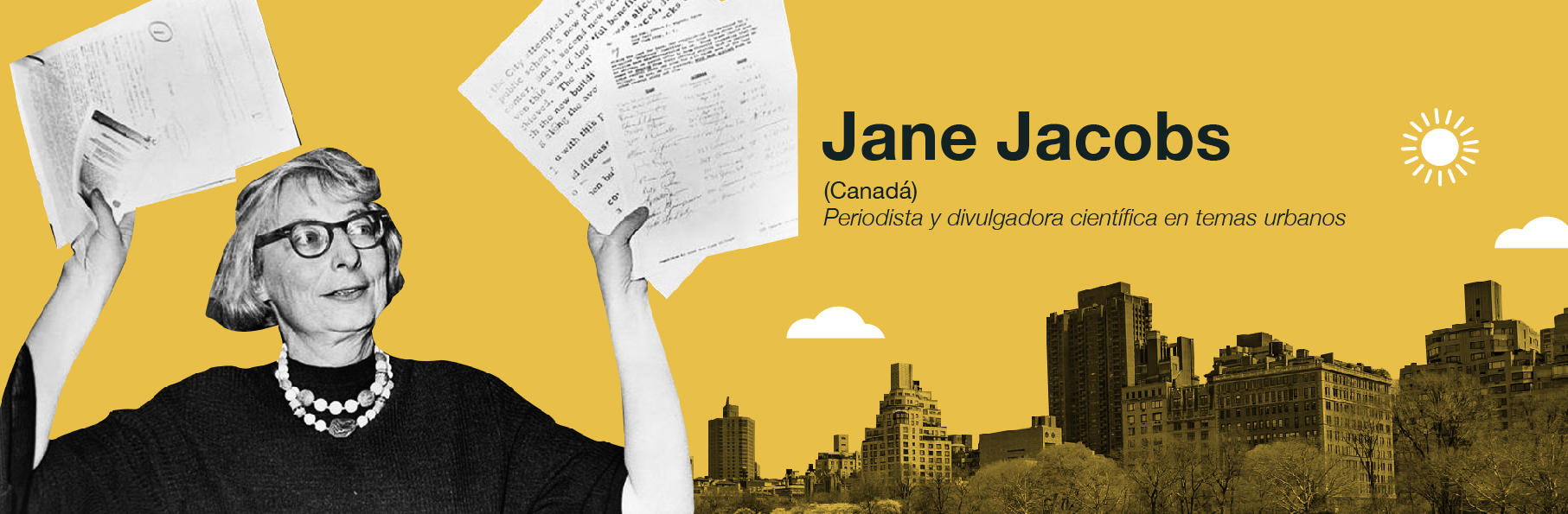 Mujeres urbanismo Jane Jacobs