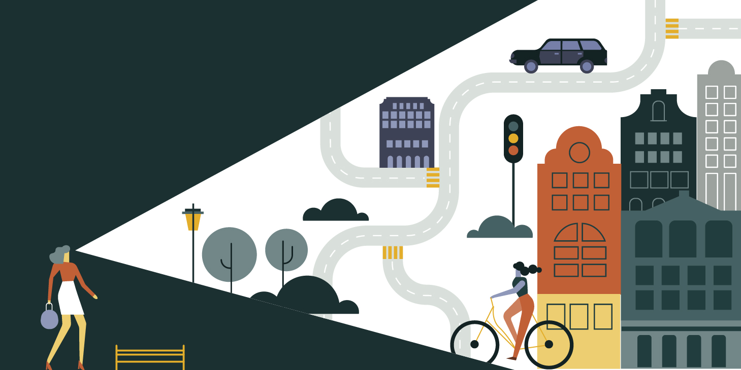 Nuestros sentidos y cómo juegan un papel importante en la escala de la ciudad