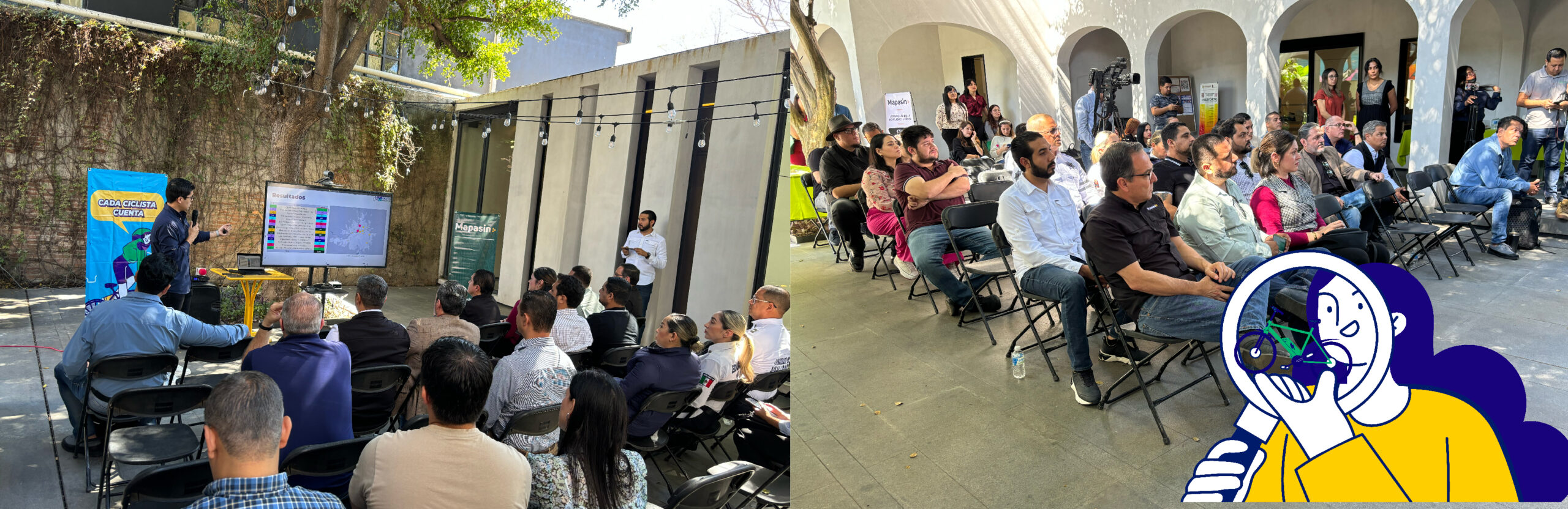 Se presenta el Conteo Ciclista Culiacán 2023 Si hay ciclistas en Culiacán