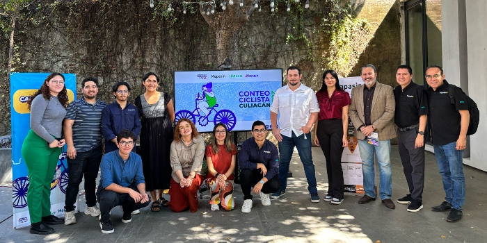 Se presenta el Conteo Ciclista Culiacán 2023 !Si hay ciclistas en Culiacán! | Mapasin