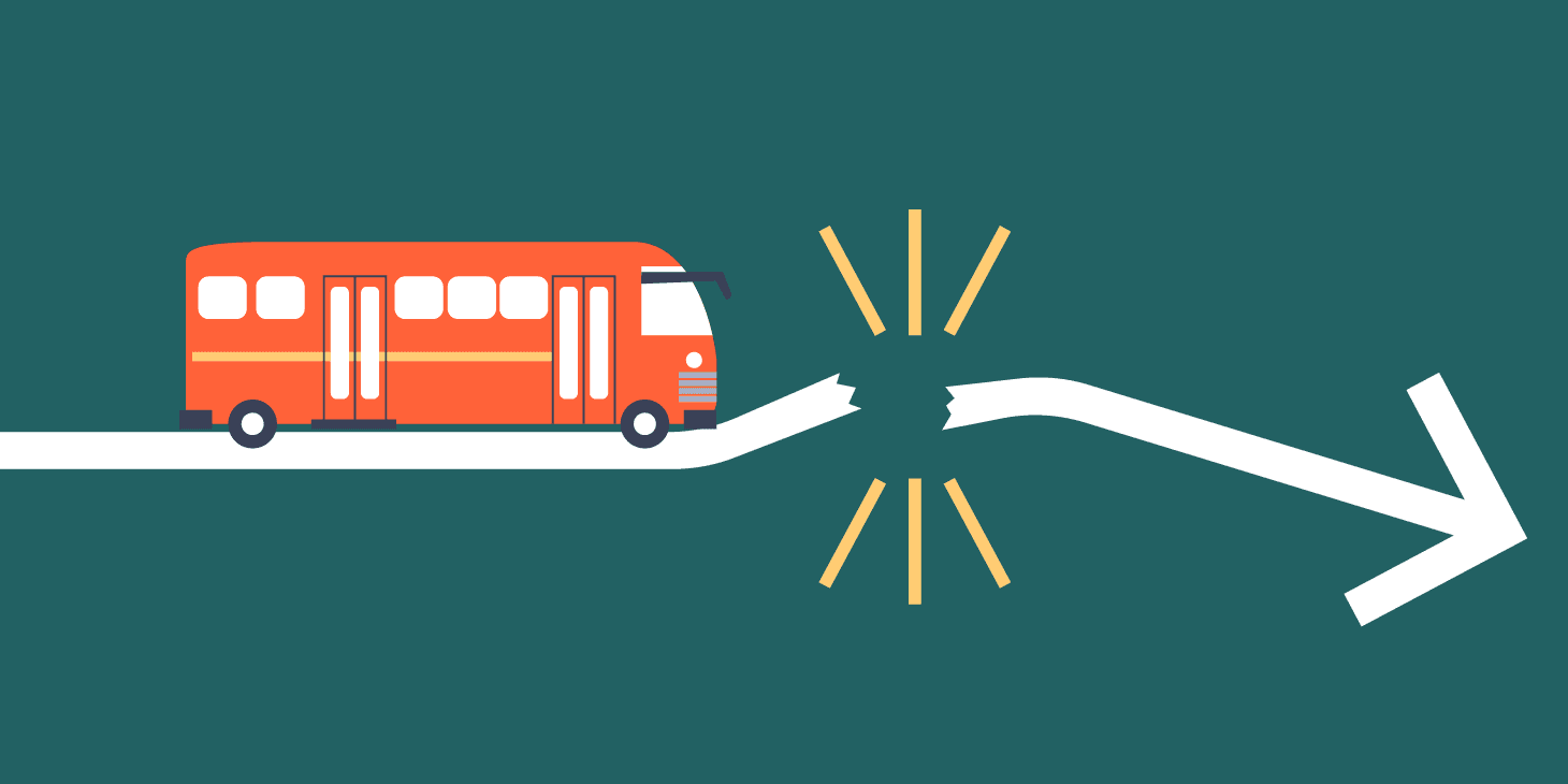¿Qué es lo que hace que una ruta de transporte público sea buena y funcione correctamente?