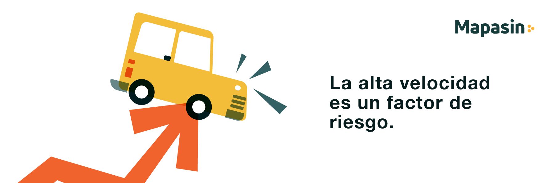 Tres motivos los que la velocidad es un factor de riesgo