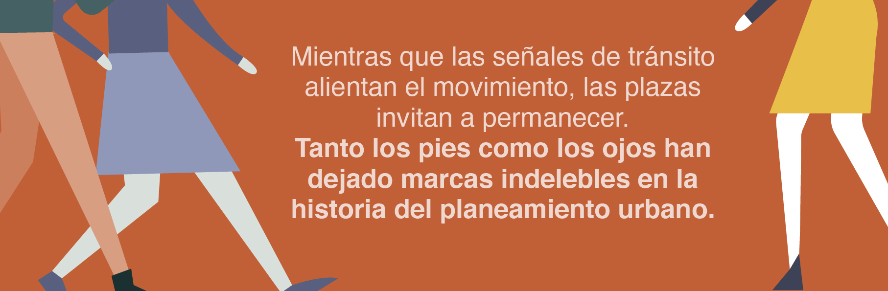 sentidos y escala de la ciudad